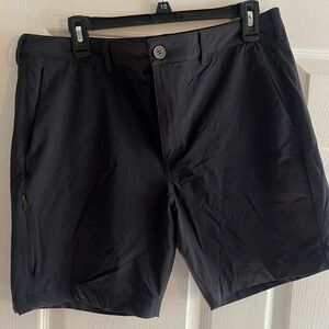 Black Cuts Golf/Athletic Shorts